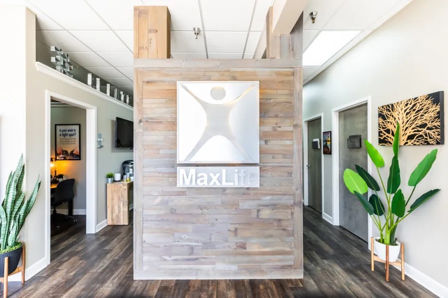MaxLife studio lobby